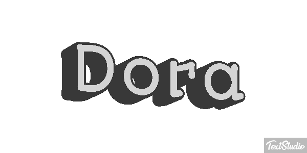 Dora Effetto testo
