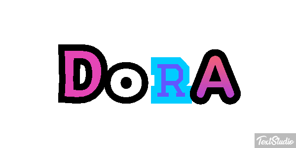 Dora Effetto testo