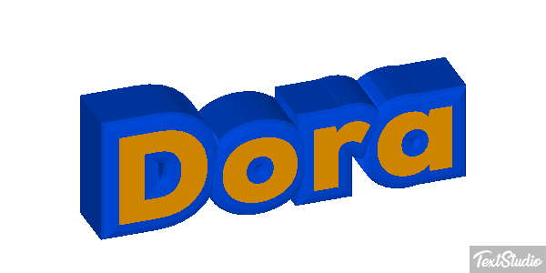 Dora Effetto testo