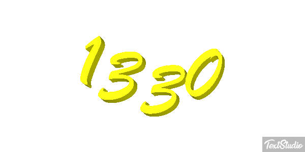 1330 Text effect