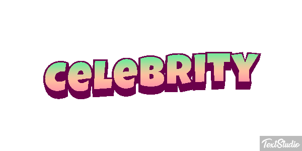 Celebrity Effet de texte