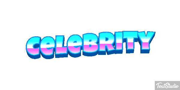 Celebrity Effet de texte