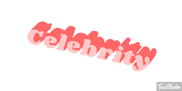 Celebrity Effet de texte