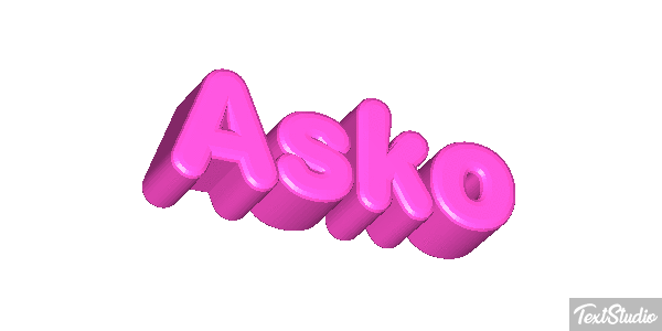 Asko Effetto testo