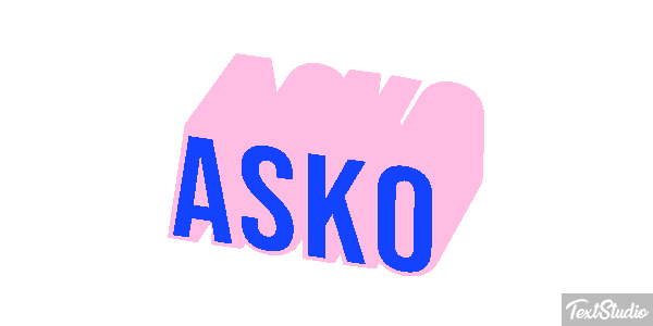 Asko Effetto testo