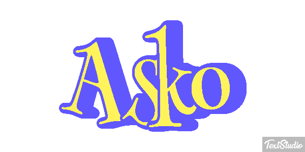 Asko Effetto testo