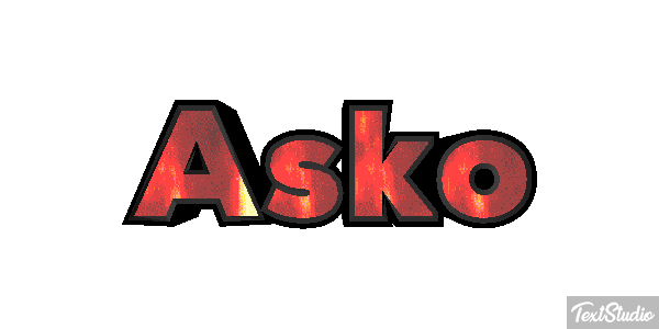 Asko Effetto testo