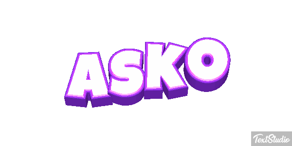Asko Effetto testo