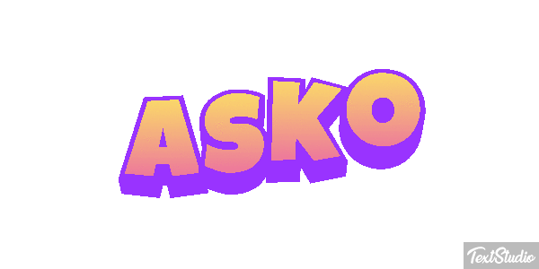 Asko Effetto testo