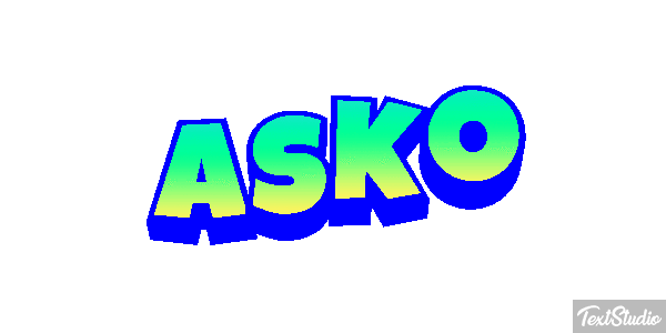 Asko Effetto testo