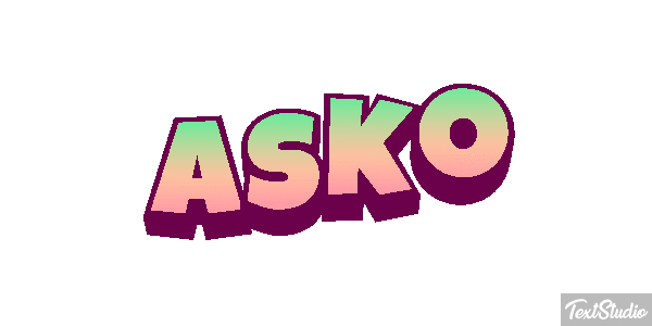 Asko Effetto testo