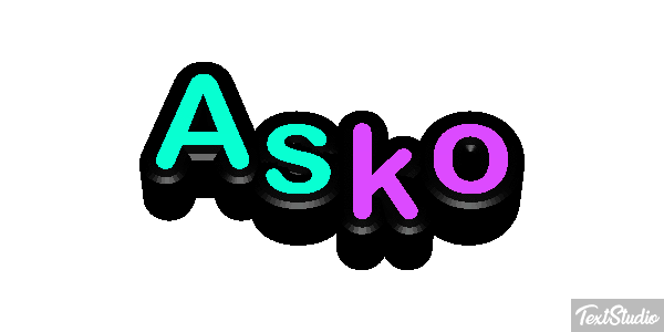 Asko Effetto testo