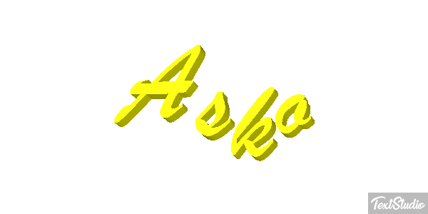 Asko Effetto testo