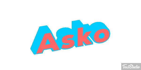 Asko Effetto testo