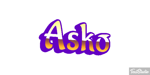 Asko Effetto testo