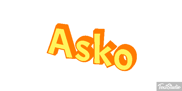Asko Effetto testo