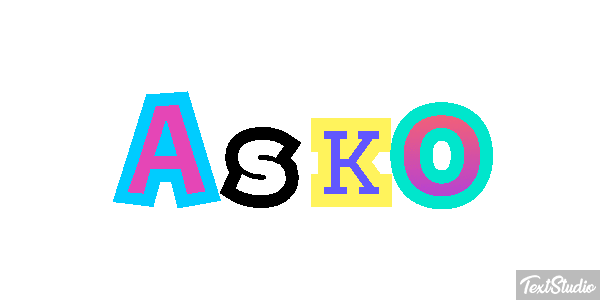 Asko Effetto testo