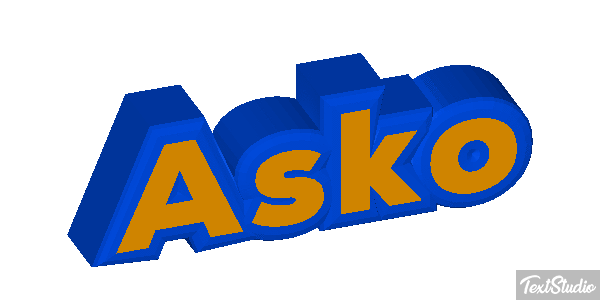 Asko Effetto testo