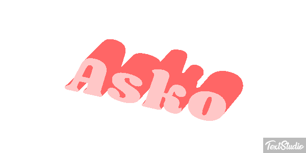Asko Effetto testo