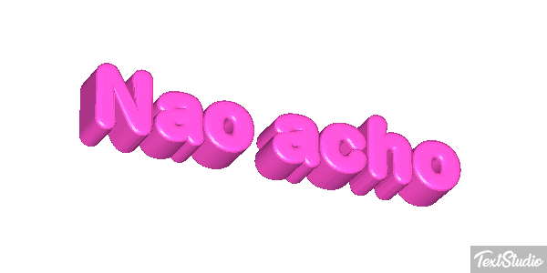 Não acho Efeito do texto