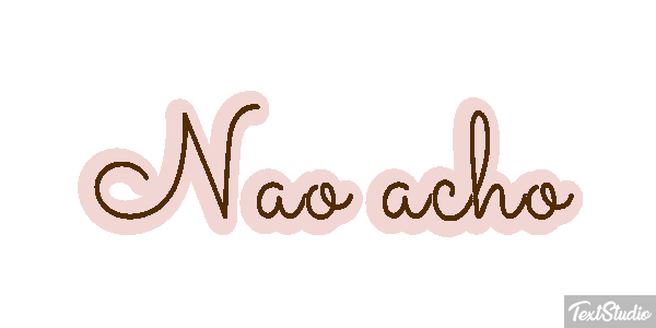 Não acho Efeito do texto