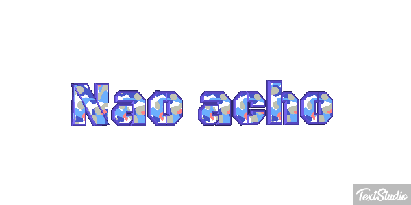 Não acho Efeito do texto
