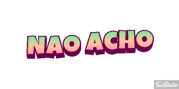Não acho Efeito do texto