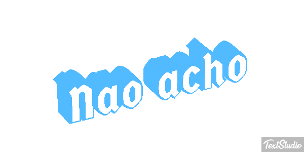 Não acho Efeito do texto