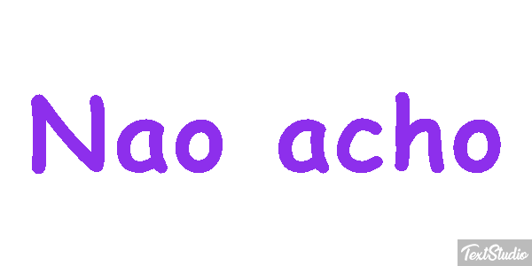Não acho Efeito do texto