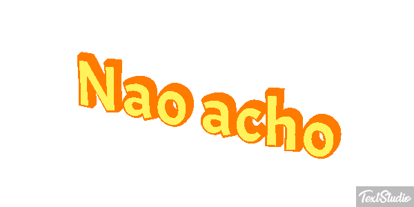 Não acho Efeito do texto