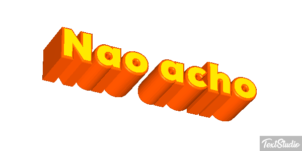 Não acho Efeito do texto