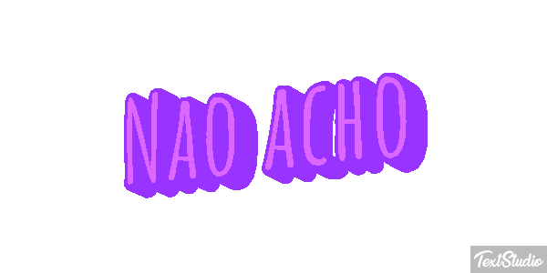 Não acho Efeito do texto
