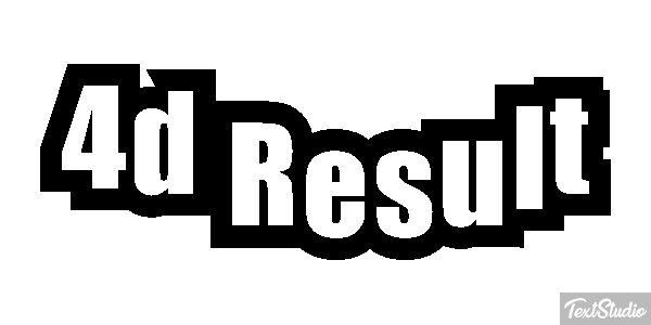 4d Result Effet de texte