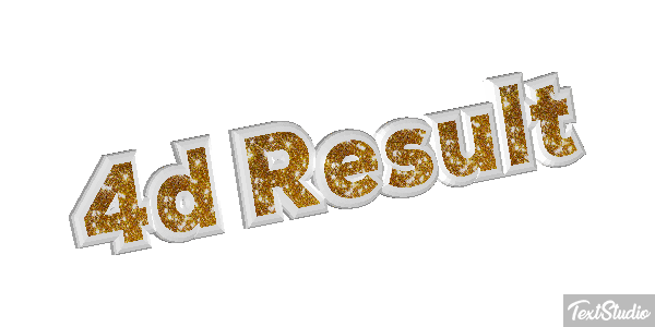 4d Result Effet de texte