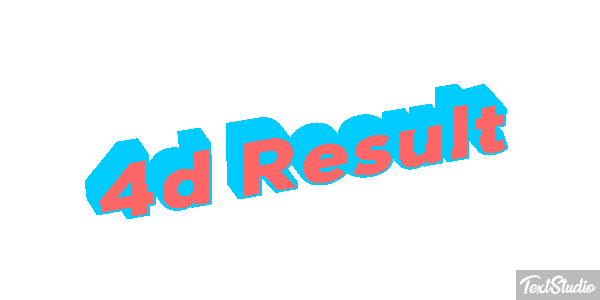 4d Result Effet de texte