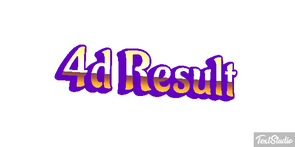 4d Result Effet de texte