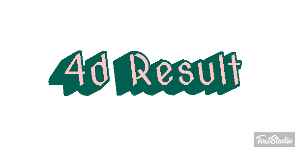 4d Result Effet de texte