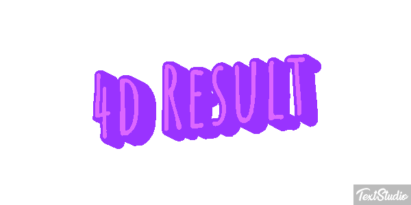 4d Result Effet de texte