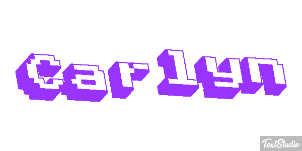 Carlyn Text effect