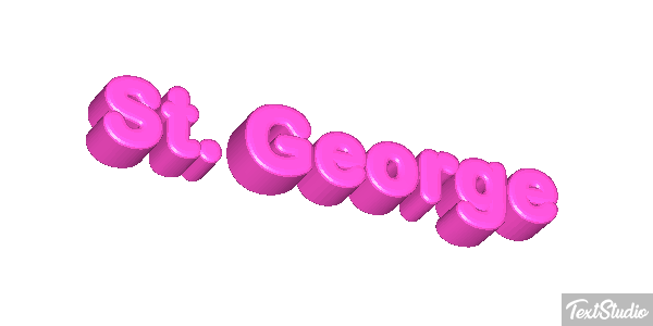 St. George テキスト効果