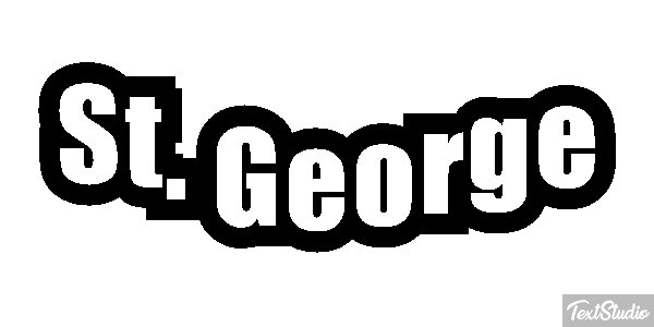 St. George テキスト効果