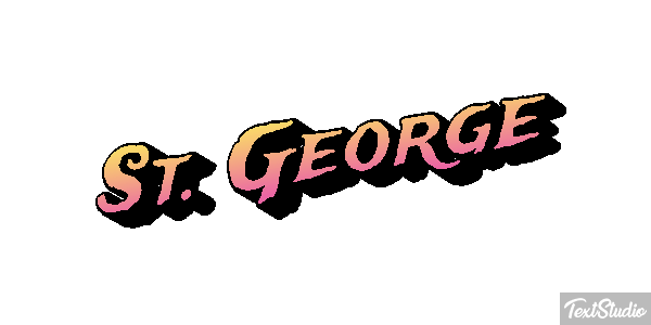 St. George テキスト効果