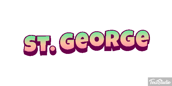 St. George テキスト効果