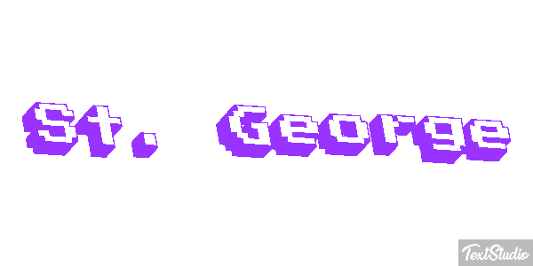 St. George テキスト効果