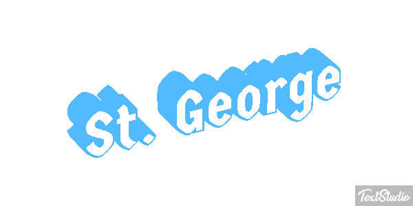 St. George テキスト効果