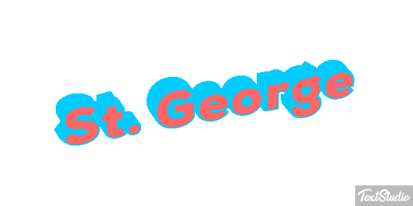St. George テキスト効果