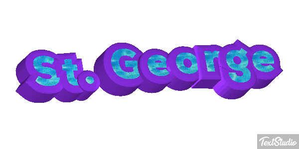 St. George テキスト効果