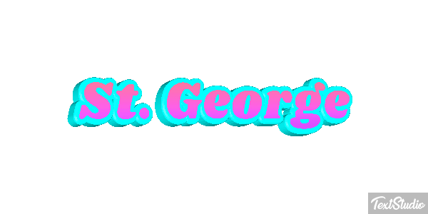 St. George テキスト効果