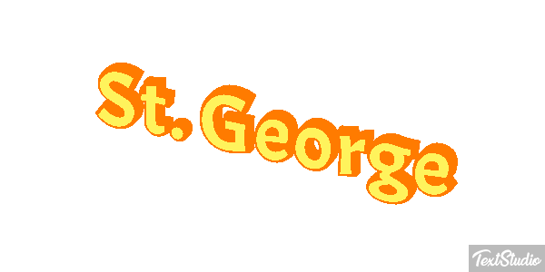 St. George テキスト効果