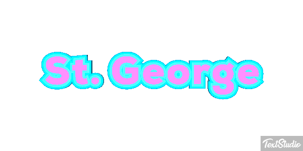 St. George テキスト効果